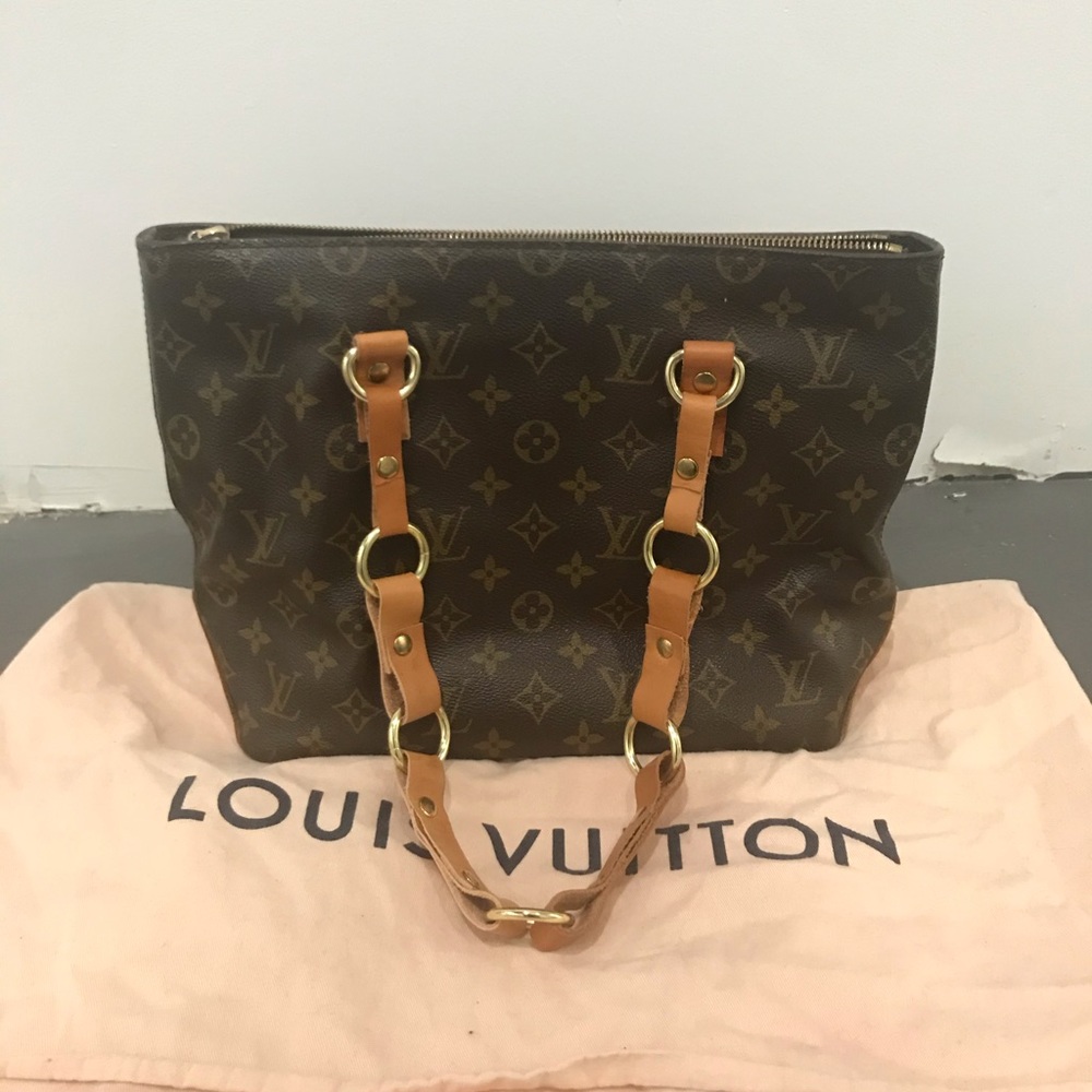 LV Cabas Mezzo Tote re-designed by me